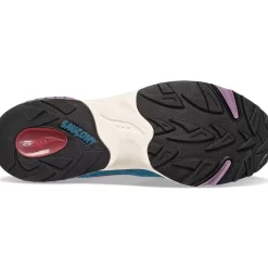 Hombre Saucony Grid*3D Grid Hurricane Midnight Swimming Green / Black