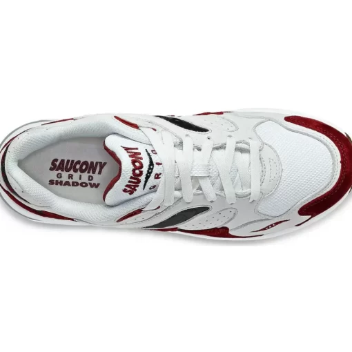 Hombre Saucony Grid*Grid Shadow 2 Cream / Red