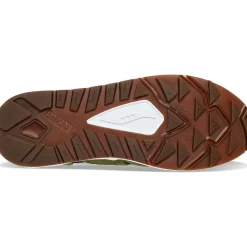 Hombre Saucony Grid*Grid Shadow 2 Green / Green