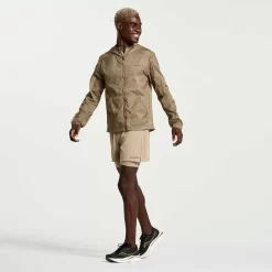 Hombre Saucony Chaquetas & Chalecos*Hombre Elevate Packaway Jacket Pewter