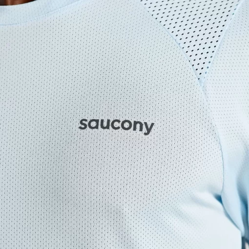 Hombre Saucony Camisetas*Hombre Elevate Short Sleeve Vapor