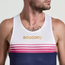 Hombre Saucony Camisetas*Hombre Elite Singlet Sodalite
