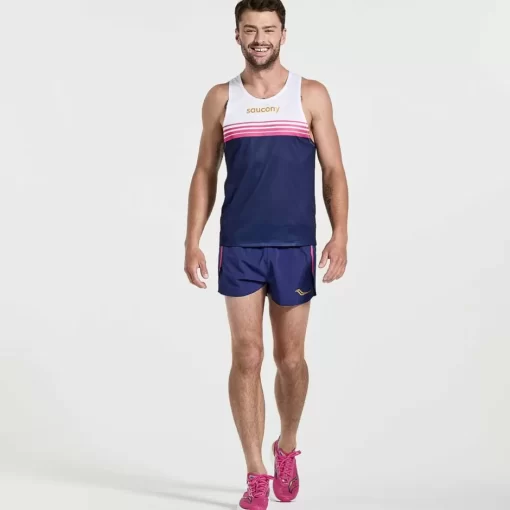 Hombre Saucony Camisetas*Hombre Elite Singlet Sodalite