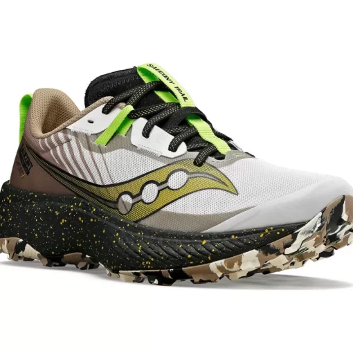Hombre Saucony Trail Running*Hombre Endorphin Edge Fog / Black