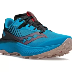 Hombre Saucony Trail Running*Hombre Endorphin Edge Ocean / Black