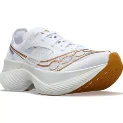 Hombre Saucony Competicion*Hombre Endorphin Elite White / Gold
