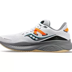 Hombre Saucony Estabilidad*Hombre Guide 16 White / Gravel