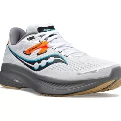 Hombre Saucony Estabilidad*Hombre Guide 16 White / Gravel