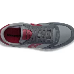 Hombre Saucony Jazz*Hombre Jazz Original Grey / Dark Red