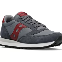Hombre Saucony Jazz*Hombre Jazz Original Grey / Dark Red