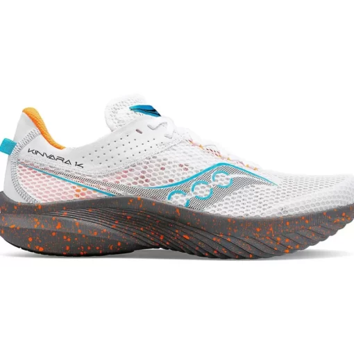 Hombre Saucony Neutral*Hombre Kinvara 14 White / Gravel