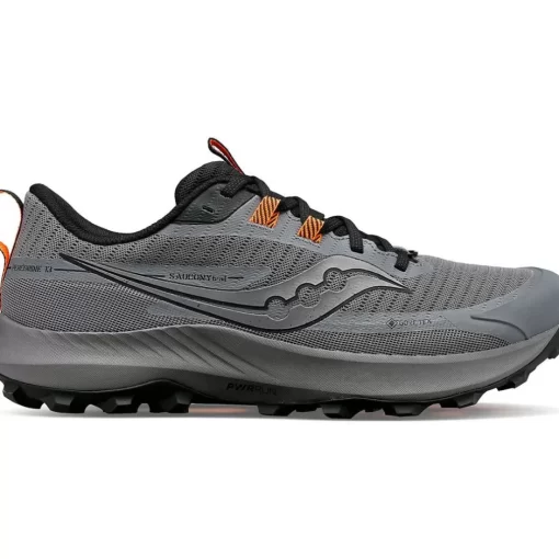 Hombre Saucony Trail Running*Hombre Peregrine 13 Gtx Gravel / Black