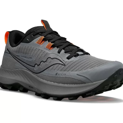 Hombre Saucony Trail Running*Hombre Peregrine 13 Gtx Gravel / Black