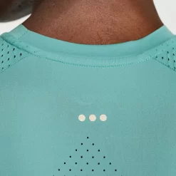 Hombre Saucony Camisetas*Hombre Pinnacle Short Sleeve Moss