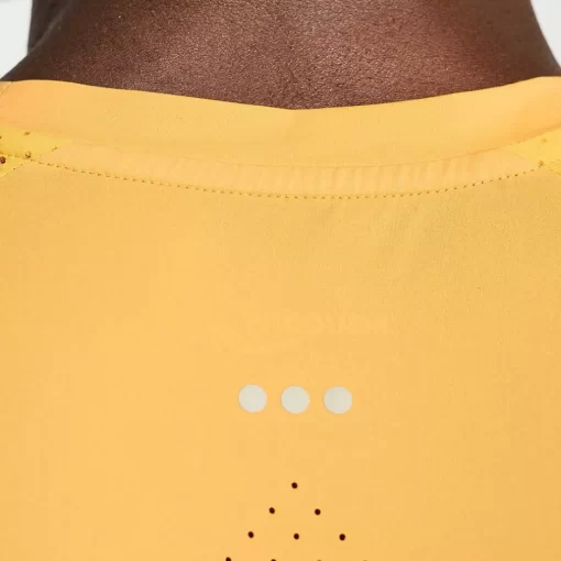 Hombre Saucony Camisetas*Hombre Pinnacle Short Sleeve Blazing Orange
