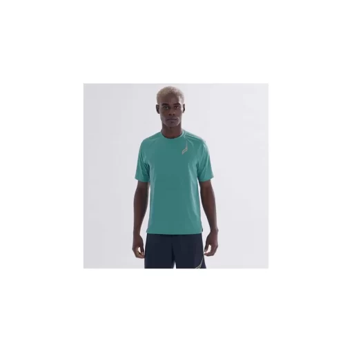 Hombre Saucony Camisetas*Hombre Pinnacle Short Sleeve Moss