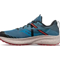 Hombre Saucony Trail Running*Hombre Ride 15 Tr Deep Sea / Lava
