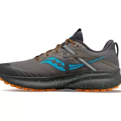 Hombre Saucony Trail Running*Hombre Ride 15 Tr Pewter / Agave