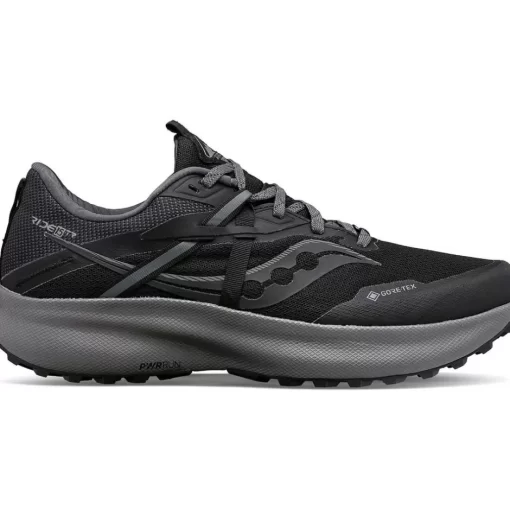 Hombre Saucony Trail Running*Hombre Ride 15 Tr Gtx Black / Charcoal