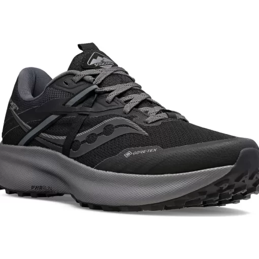 Hombre Saucony Trail Running*Hombre Ride 15 Tr Gtx Black / Charcoal