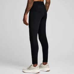 Hombre Saucony Mallas Y Shorts*Hombre Solstice Tight Black