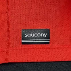 Hombre Saucony Camisetas*Hombre Stopwatch Long Sleeve Infrared