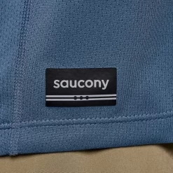 Hombre Saucony Camisetas*Hombre Stopwatch Long Sleeve Murk