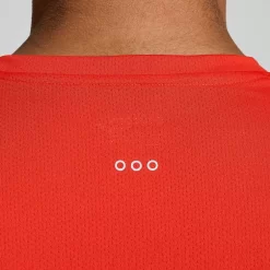 Hombre Saucony Camisetas*Hombre Stopwatch Long Sleeve Infrared
