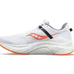 Hombre Saucony Estabilidad*Hombre Tempus White / Viziorange
