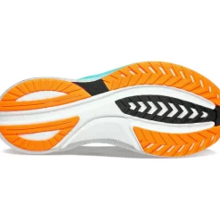 Hombre Saucony Estabilidad*Hombre Tempus White / Viziorange