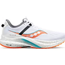 Hombre Saucony Estabilidad*Hombre Tempus White / Viziorange