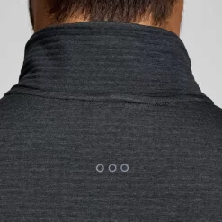 Hombre Saucony Chaquetas & Chalecos*Hombre Triumph 3D 1/2 Zip Black Heather