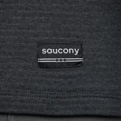 Hombre Saucony Chaquetas & Chalecos*Hombre Triumph 3D 1/2 Zip Black Heather