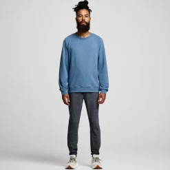 Hombre Saucony Camisetas*Hombre Triumph Crew Murk