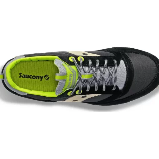 Hombre Saucony Jazz*Jazz 81 Peak Premium Black / Acid Lime