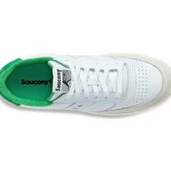 Hombre Saucony Jazz*Jazz Court Athletic White / Green