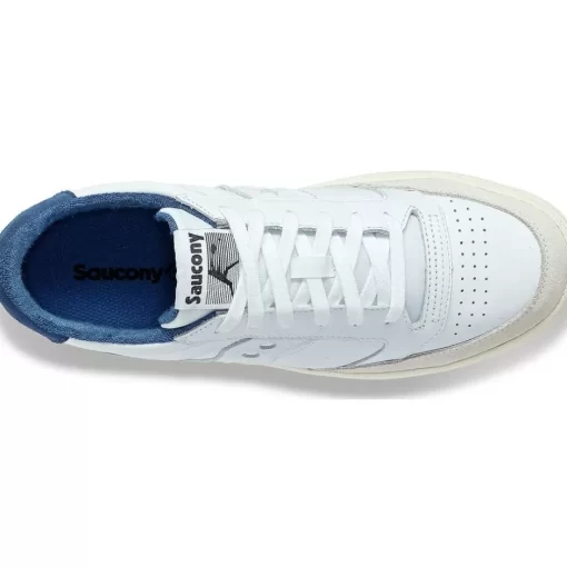 Hombre Saucony Jazz*Jazz Court Athletic White / Blue