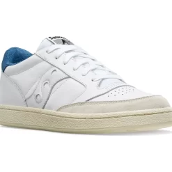 Hombre Saucony Jazz*Jazz Court Athletic White / Blue