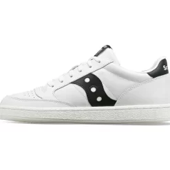 Hombre Saucony Jazz*Jazz Court Pu White / Black