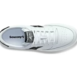 Hombre Saucony Jazz*Jazz Court Pu White / Black