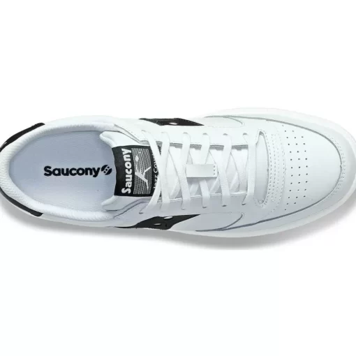 Hombre Saucony Jazz*Jazz Court Pu White / Black