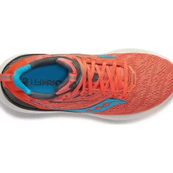 Mujer Saucony Neutral*Mujer Echelon 9 Coral / Ocean