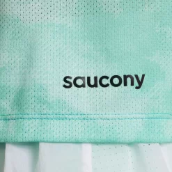 Mujer Saucony Camisetas*Mujer Elevate Short Sleeve Atmos Tie-Dye Print