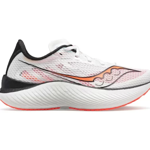 Mujer Saucony Neutral*Mujer Endorphin Pro 3 White / Black / Vizired