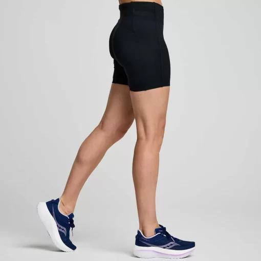 Mujer Saucony Mallas Y Shorts*Mujer Fortify 6" Short Black