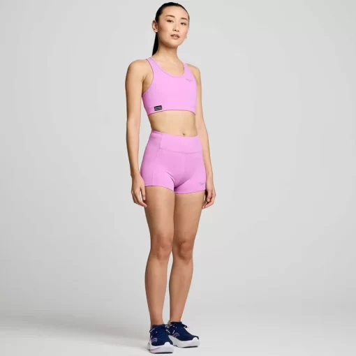 Mujer Saucony Camisetas*Mujer Fortify Bra Grape
