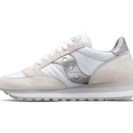 Mujer Saucony Jazz*Mujer Jazz Triple White / Silver