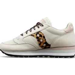 Mujer Saucony Jazz*Mujer Jazz Triple Beige / Leopard