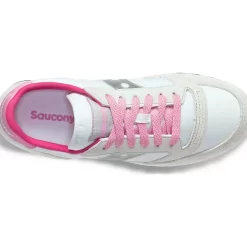 Mujer Saucony Jazz*Mujer Jazz Triple White / Grey / Pink
