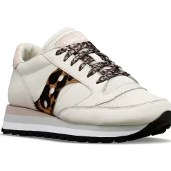 Mujer Saucony Jazz*Mujer Jazz Triple Beige / Leopard